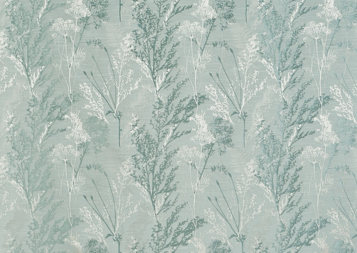 Keshiki, Teal - Fabric Only - Image 3